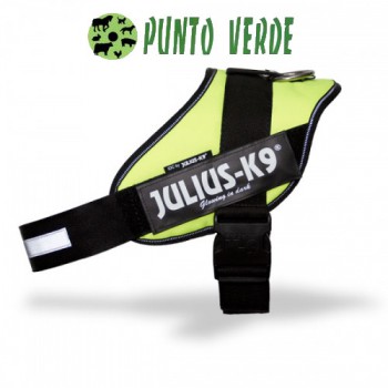 PETTORINA JULIUS K-9 TAGLIA 0 NEON GREEN